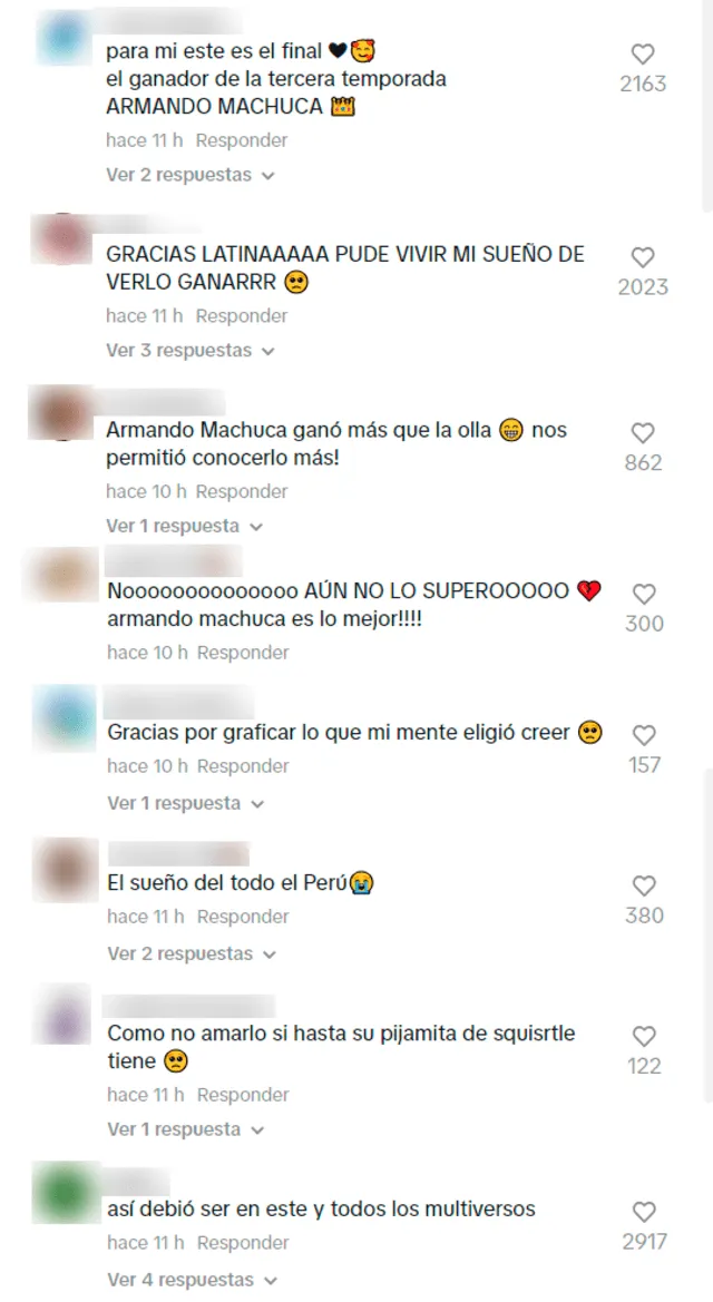 Comentarios sobre Armando Machuca. Foto: TikTok/Latina 