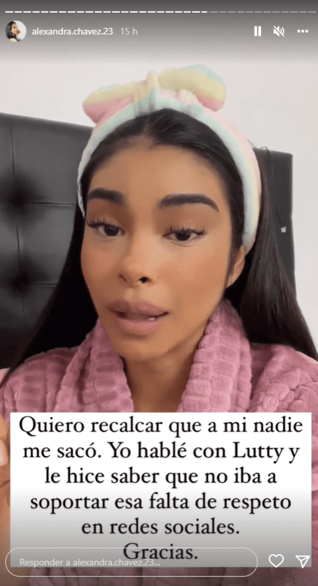 Alexandra Chávez abandona Miss Perú.