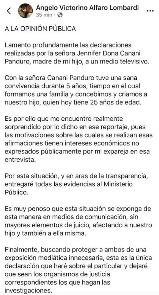 Ministro de energía y minas