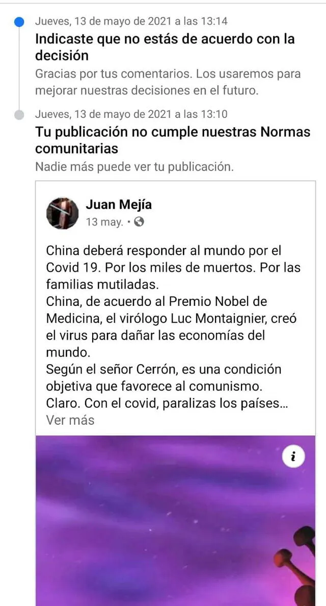 peruano demanda a dueño de Facebook.