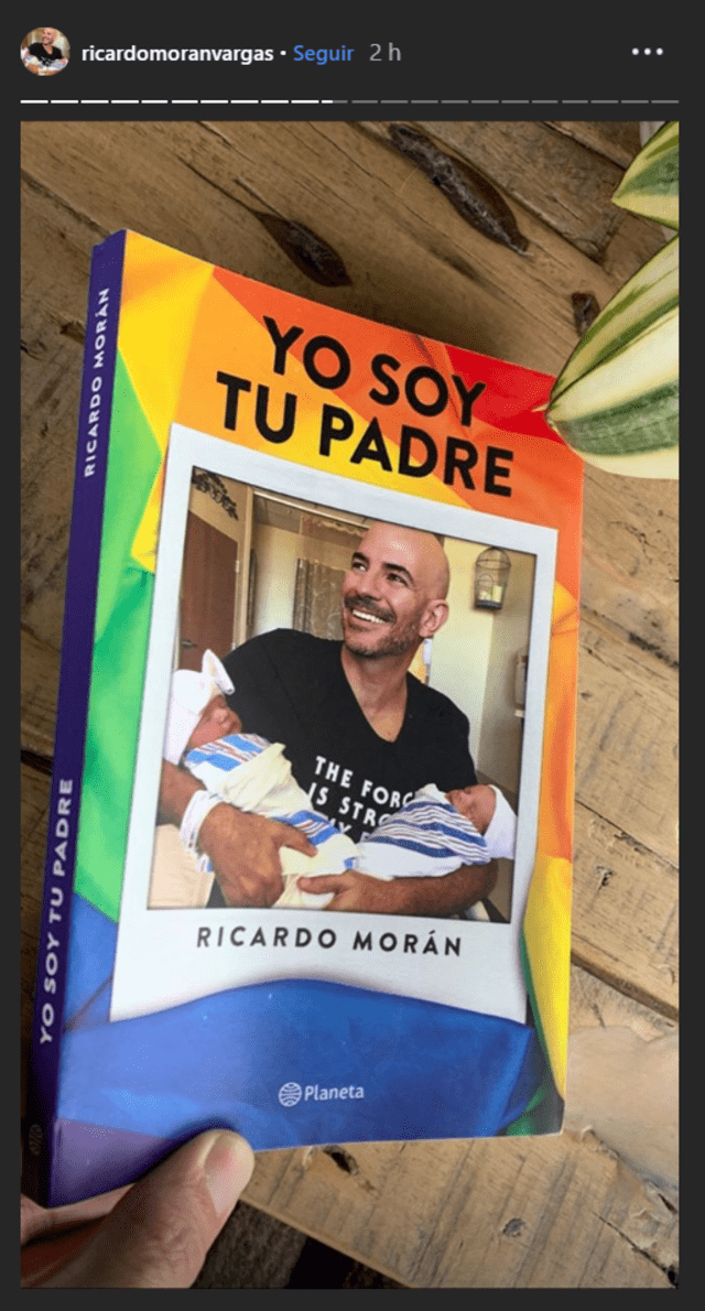 Ricardo Morán: “Parece que ser papá ha alejado a todos mis pretendientes”