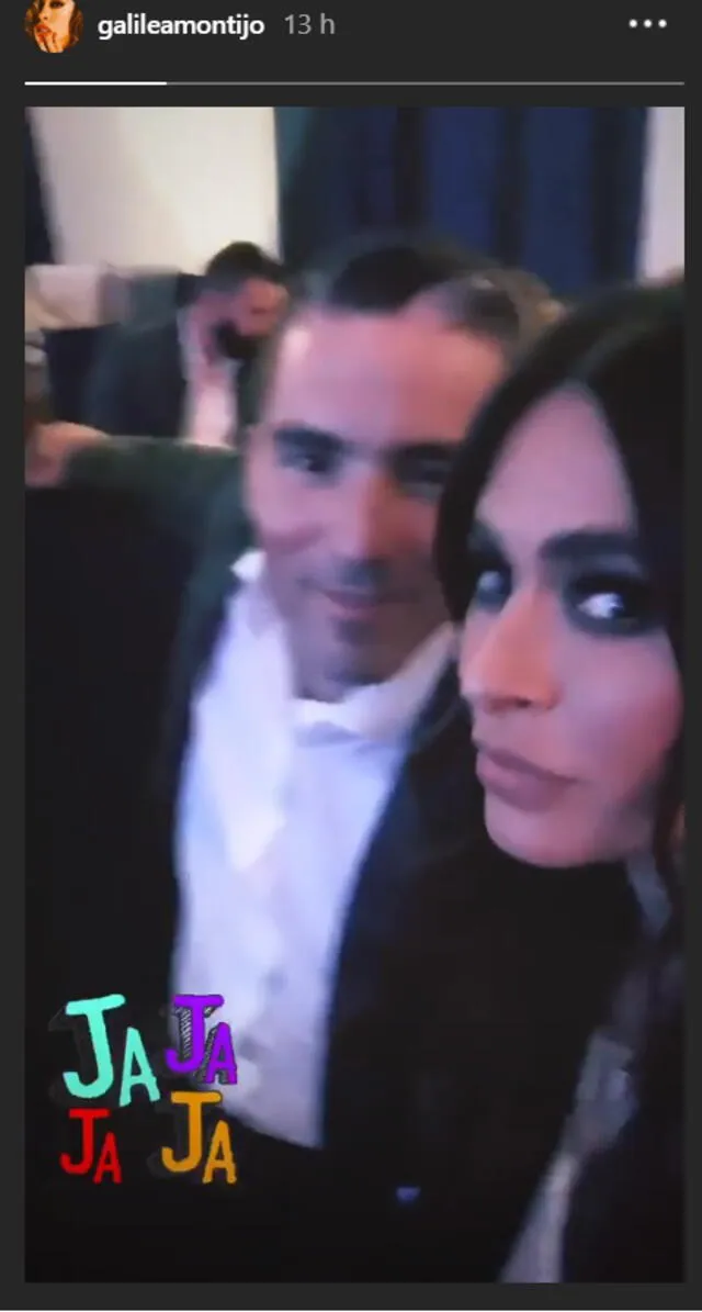 Galilea Montijo y Fernando Reina Iglesias en su última historia de Instagram