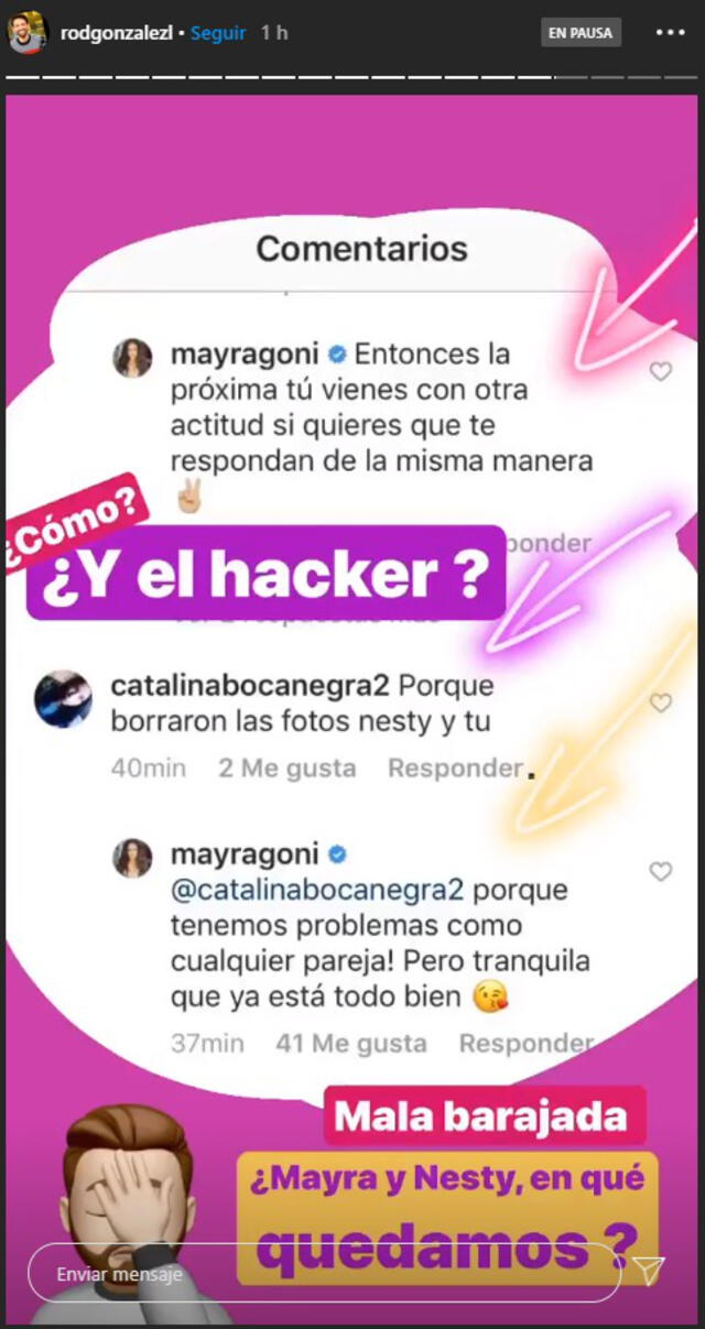 Mayra Goñi aclara rumores de separación con Nesty. Foto: Captura