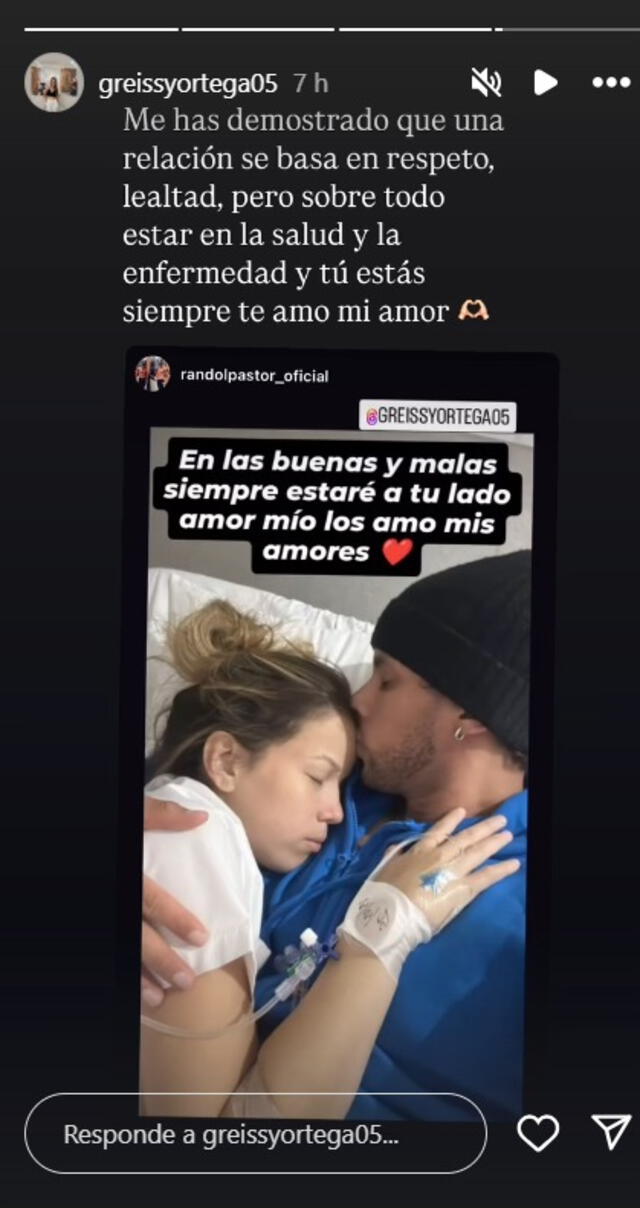 Greissy Ortega y Randol Pastor más juntos que nunca. Foto: instagram Greissy Ortega y Randol Pastor más juntos que nunca. Foto: instagram