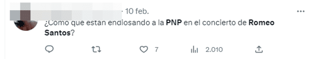  PNP es criticada en redes sociales. Foto: Twitter   