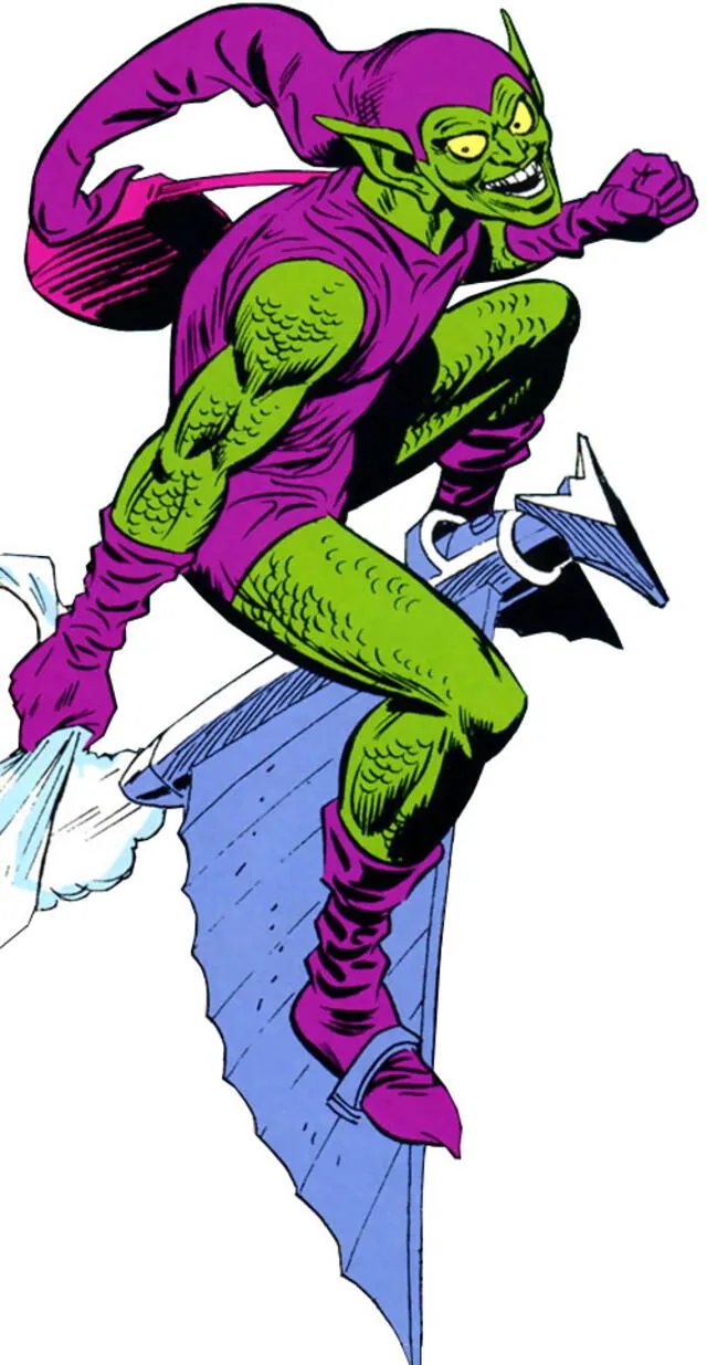 Green Goblin en el comic de Spider-Man. Foto: Marvel Comics