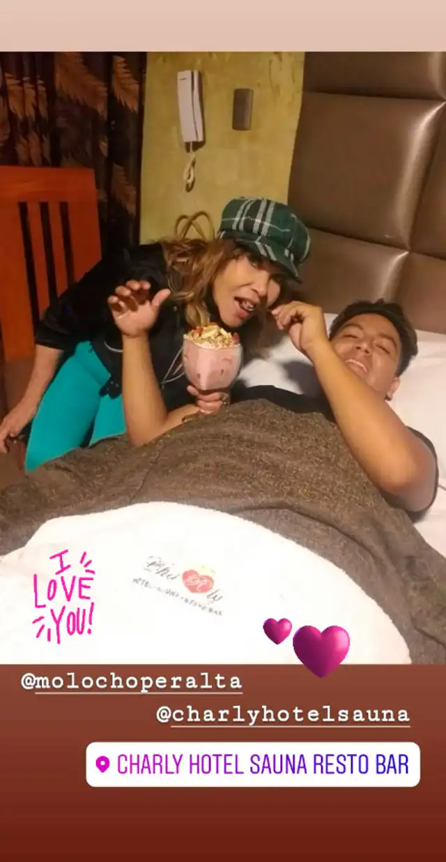 Tigresa del Oriente y Elmer Molocho  Foto: Instagram