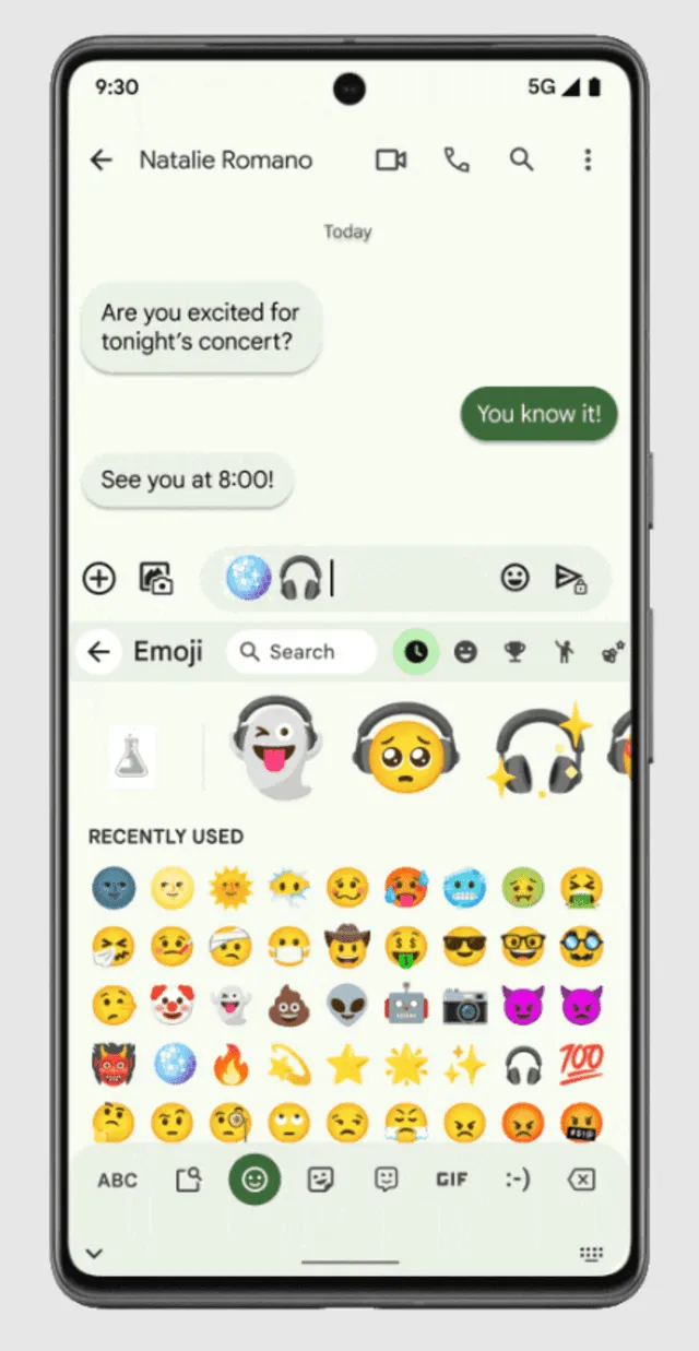 Se podrán mezclar emojis para crear uno nuevo. Foto: Google   