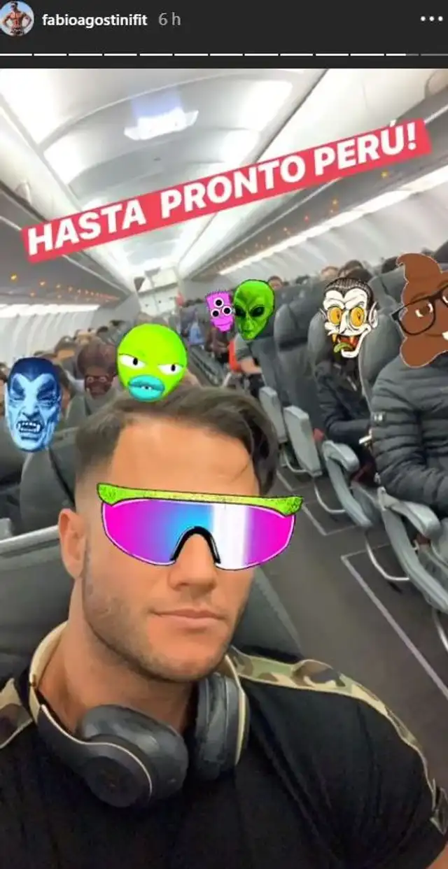 Fabio Agostini anuncia que se va del Perú y retorna a España