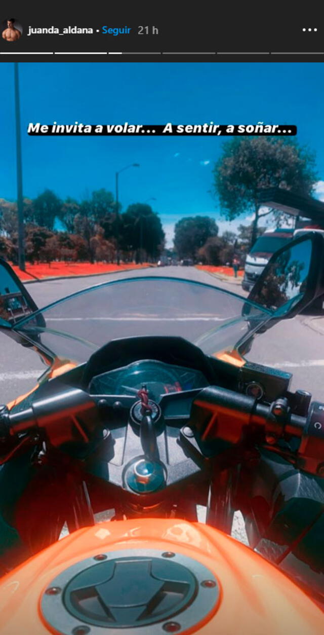 Foto captura: Juan Aldana Instagram