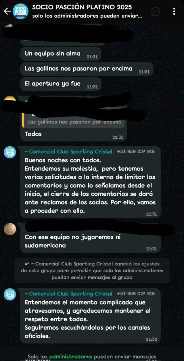 Se difundieron las acciones de Cristal. Foto: X Se difundieron las acciones de Cristal. Foto: X