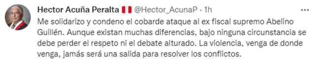 Publicación de Héctor Acuña.