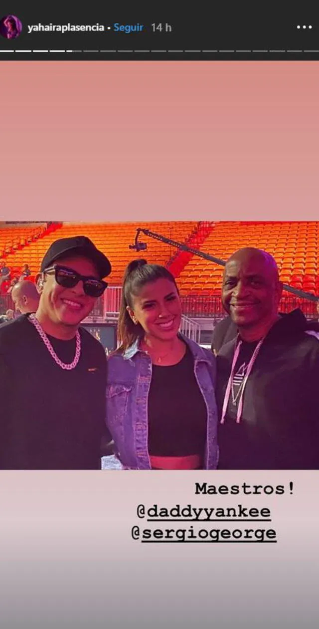 Yahaira Plasencia, Daddy Yankee y Sergio George