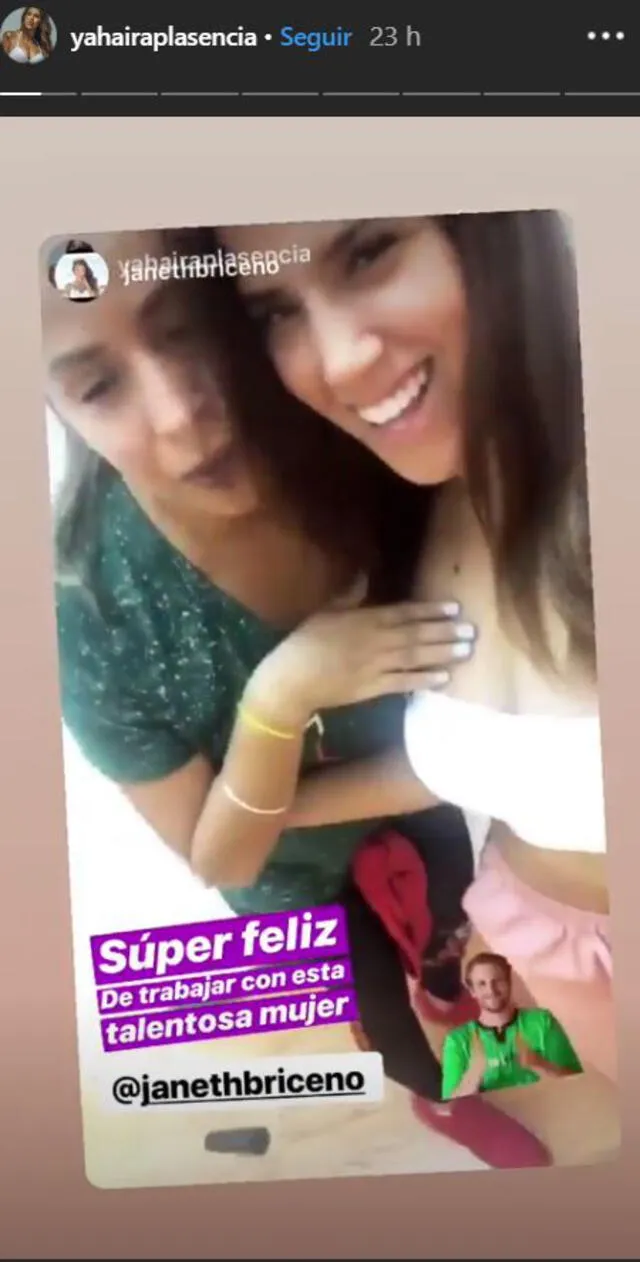 Yahaira Plasencia y Janeth Briceño