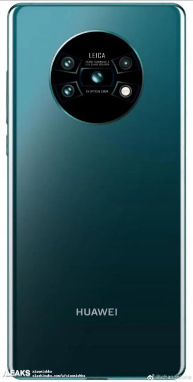 Huawei: se filtran nuevas imágenes del nuevo diseño