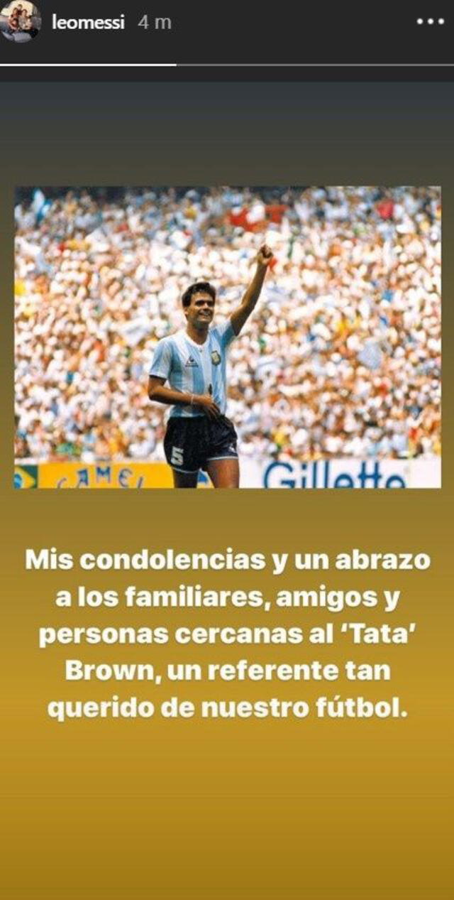 Lionel Messi - Tata Brown