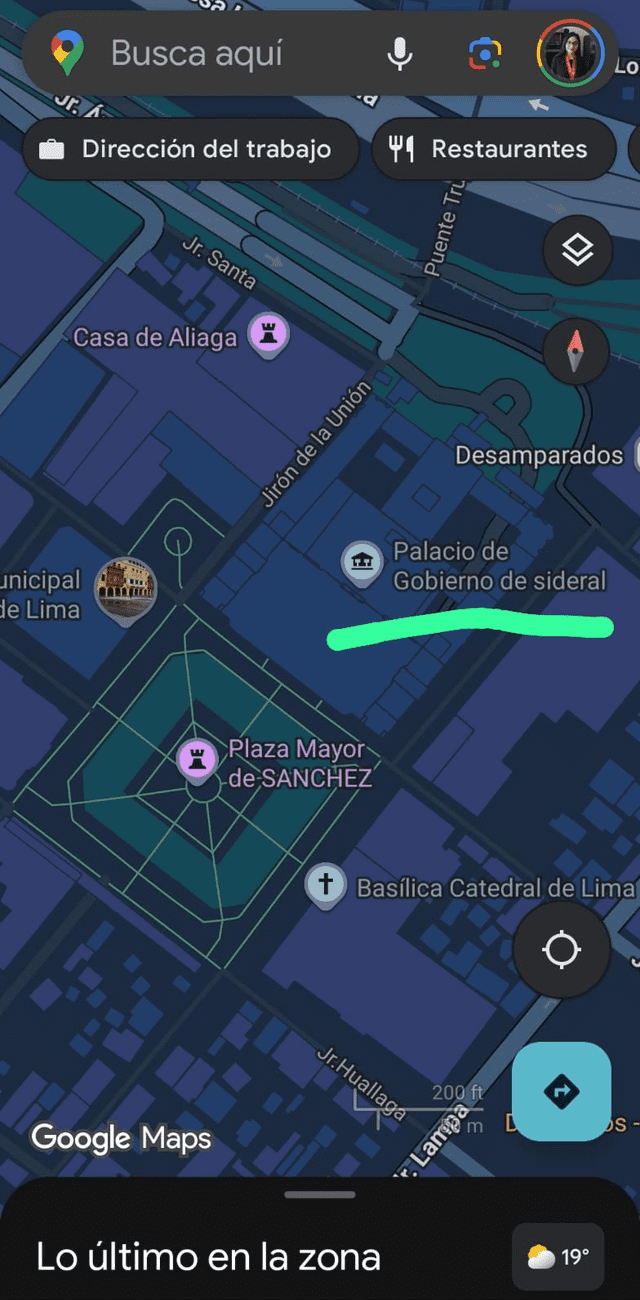 Usuarios 'hackers' realizaron cambios al nombre actual del Palacio de Gobierno. Foto: Facebook.   