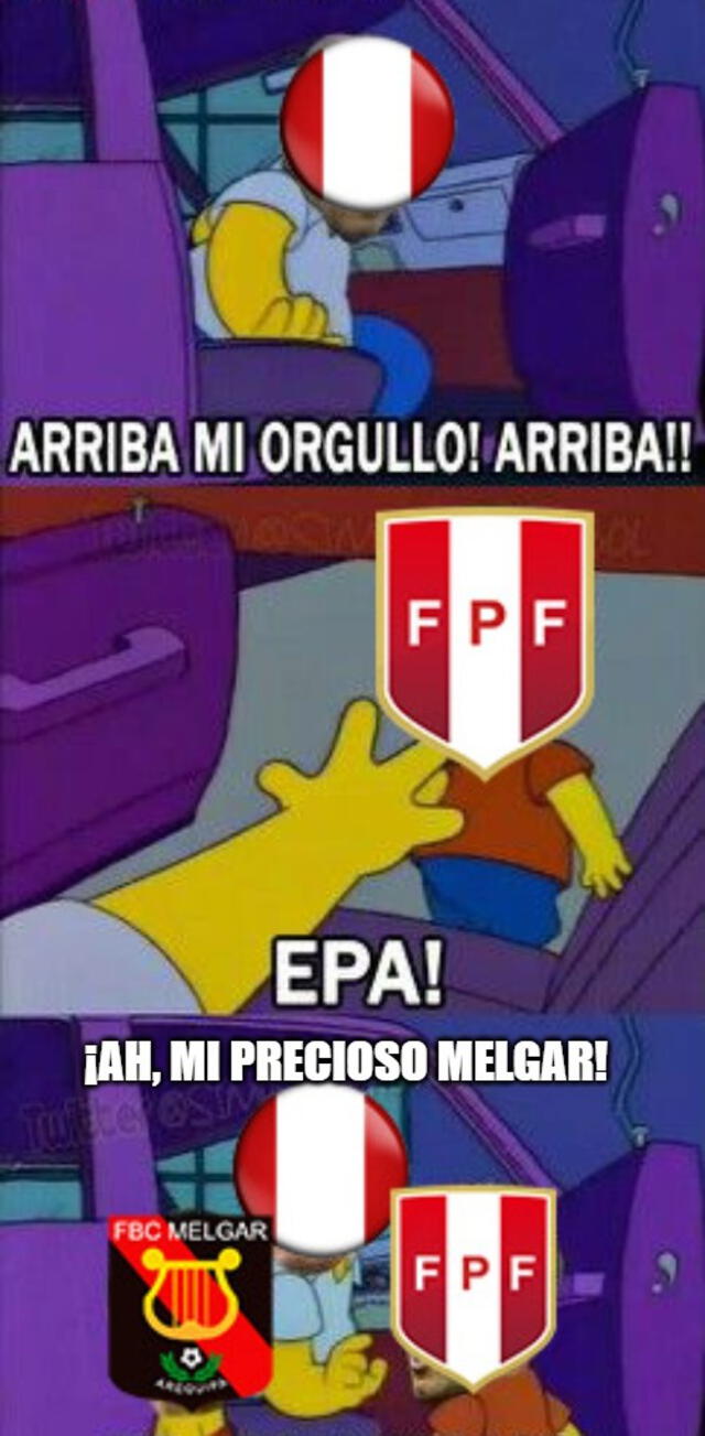 Memes de Melgar en la Copa Sudamericana. Foto: Twitter