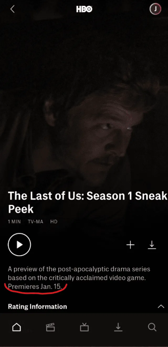 The last of us, fecha de estreno HBO Max