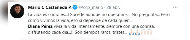 Mario Castañeda. Foto: Twitter