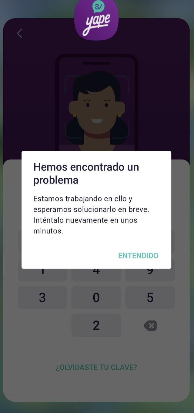 Usuarios reportan caída de Yape este sábado 24 de mayo. Foto: X   