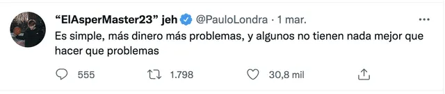 Paulo Londra remeció las redes con este tuit