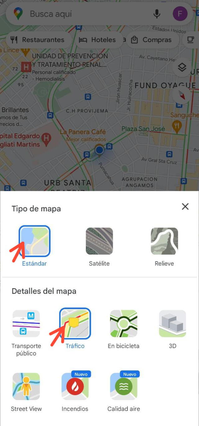 Herramienta de Google Maps te permitirá conocer el tráfico en zonas de Lima y regiones