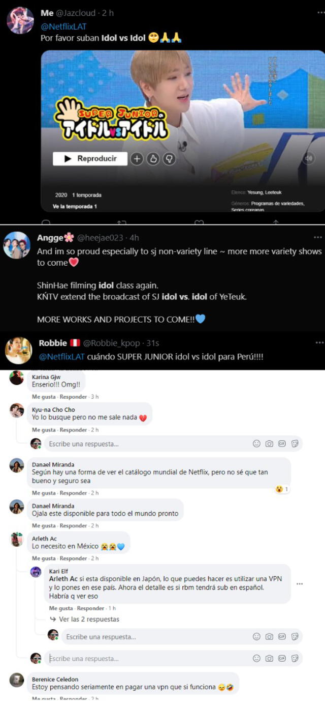 Imagen de Idol versus idol, de SUPER JUNIOR. Foto: captura Netflix