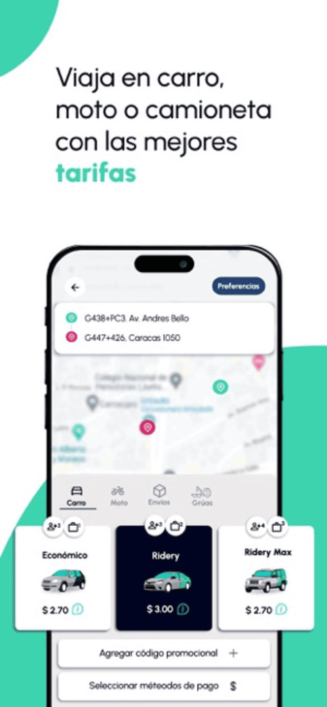 Ridery Venezuela: conoce más de la primera app de movilidad | taxi | requisitos para trabajar | ridery apk | ridery precios | ridery corporativo