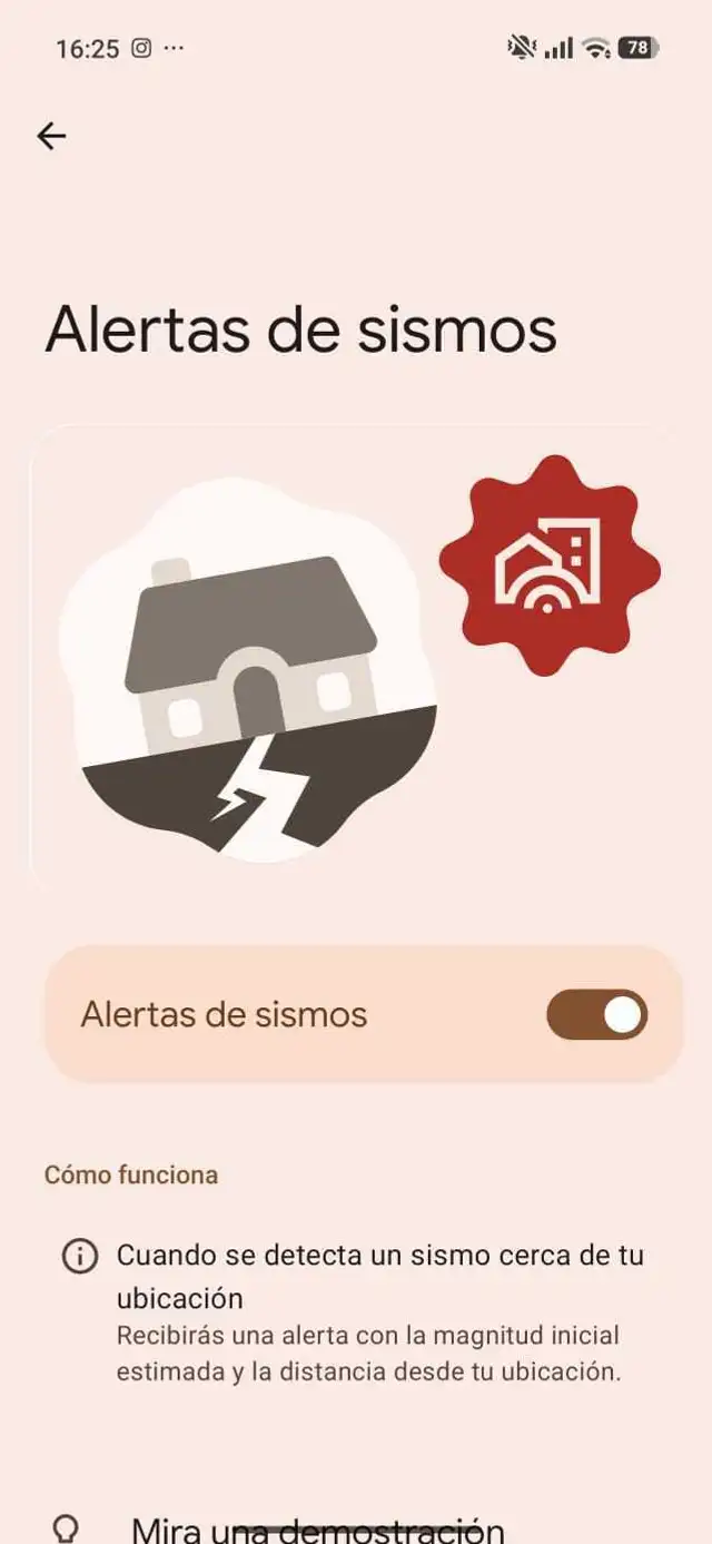 Google, alerta sísmica, Perú