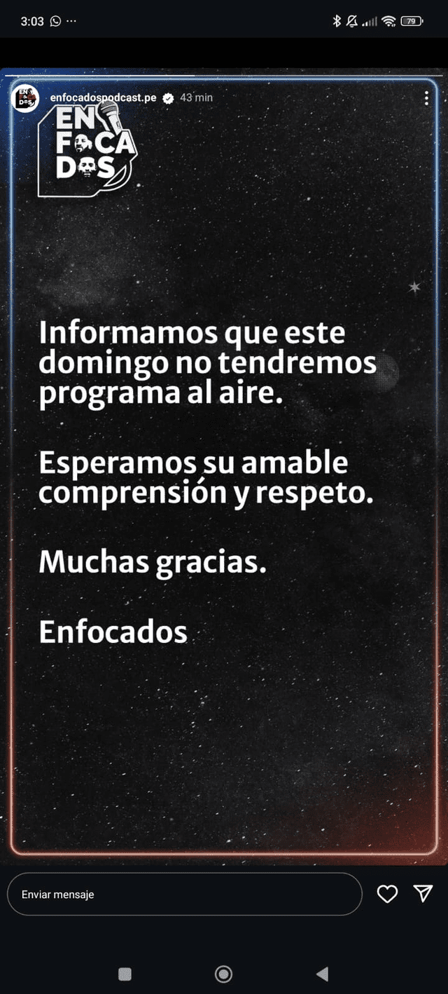  Jefferson Farfán compartió un mensaje en su red social sobre su pódcast. Foto: Instagram   