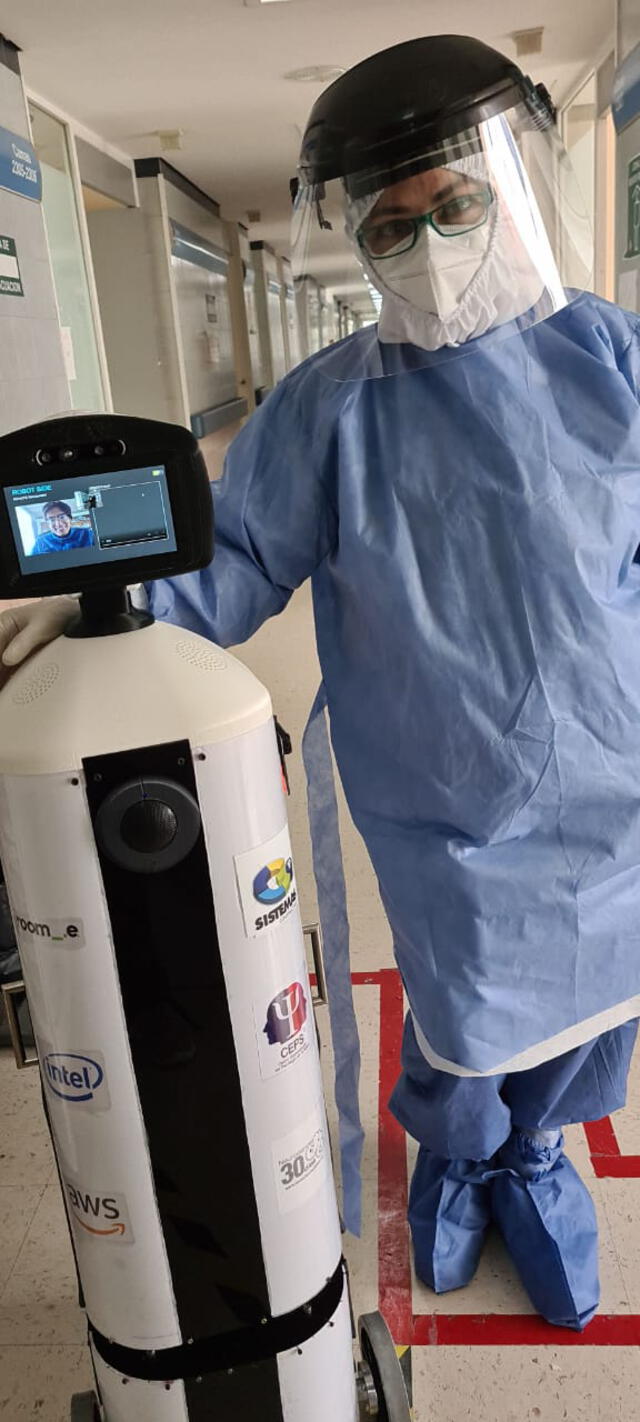 México: “Laluchy Robotina”, la robot psicoterapeuta que atiende a pacientes con coronavirus