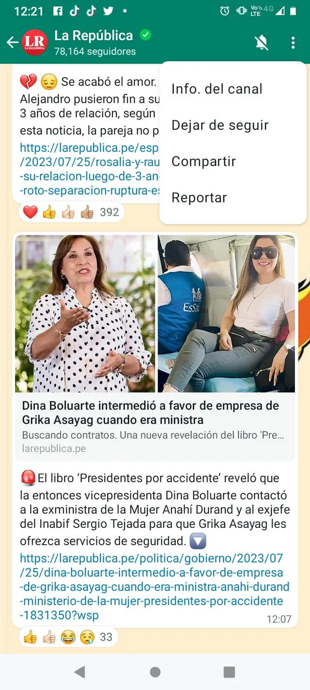 ¿Cómo abandonar un canal de WhatsApp al que te uniste por curiosidad?