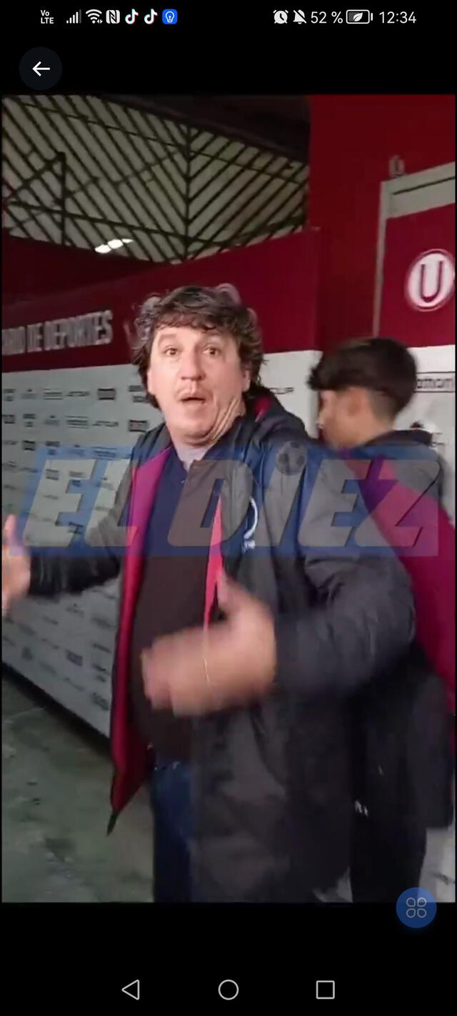 Jean Ferrari explotó en frente de la prensa debido a que no quiso declarar luego del triunfo de Universitario de Deportes. Foto: El Diez Jean Ferrari explotó en frente de la prensa debido a que no quiso declarar luego del triunfo de Universitario de Deportes. Foto: El Diez