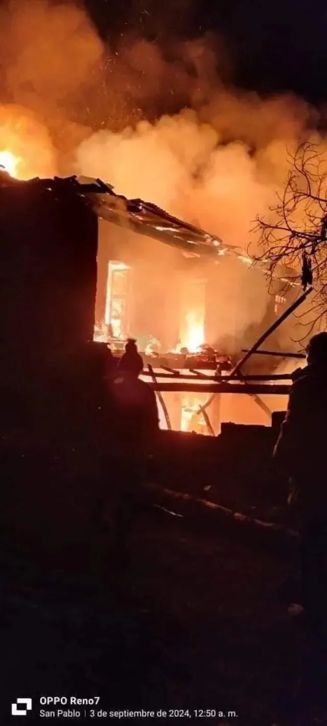  Familias murieron incendiados. Foto: Tribuna del pueblo    