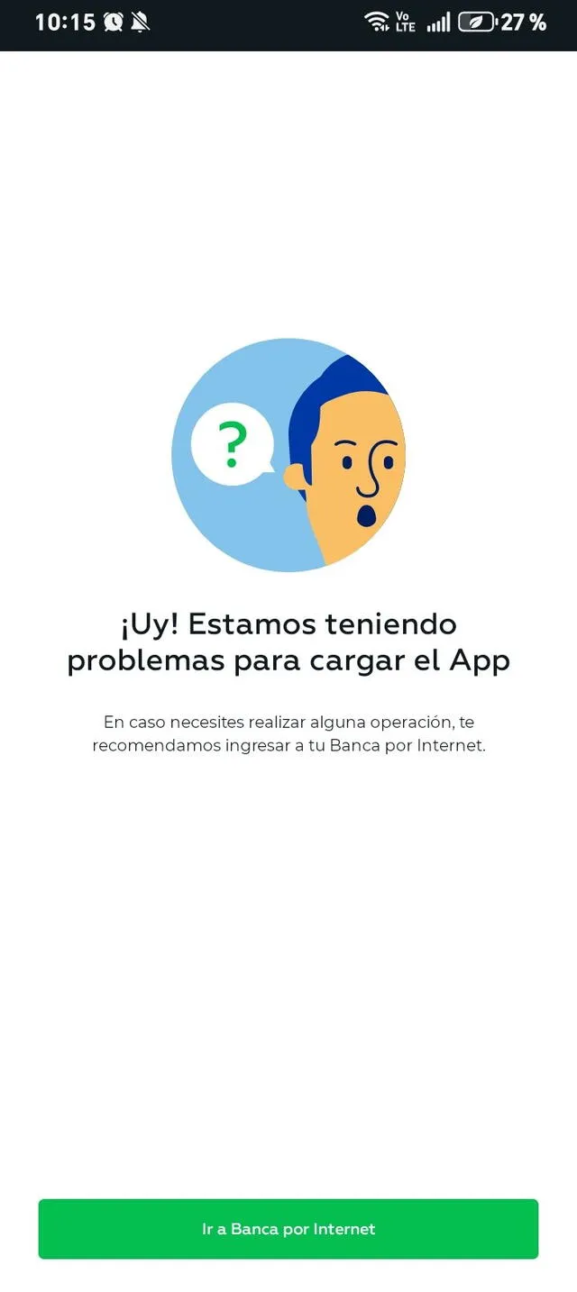 Banca móvil de Interbank no funciona, reportar usuarios a nivel nacional. Foto: X.   