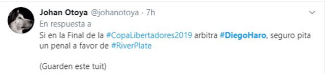 Copa Libertadores 2019: Diego Haro criticado al ser designado en el VAR.