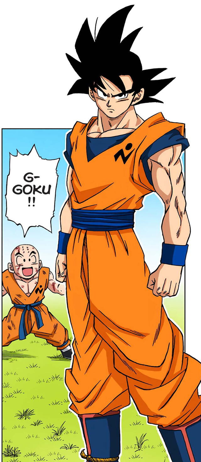 Goku entra a la batalla. Foto: Twitter @DBSChronicles