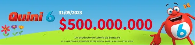 Quini 6 | sorteo 31 de mayo