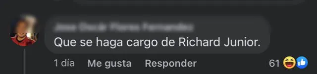 Espectador de “Al fondo hay sitio” comenta que Richard Wilkinson debe hacerse continuar con sus responsabilidades de padre