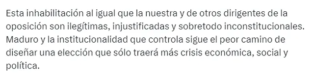 Henrique Capriles | María Corina Machado