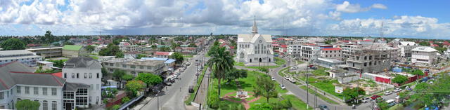  Georgetown es la capital de Guyana, con una población de poco menos de 800.000 habitantes. Foto: difusión    
