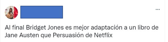 Usuarios de Twitter reaccionan a la adaptación de Netflix de “Persuasión”