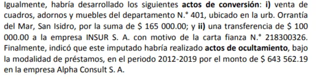 Parte del documento judicial. Parte del documento judicial.