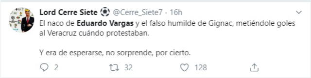 Eduardo Vargas es criticado por su doblete en el Tigres vs Veracruz