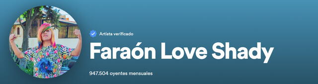 Faraón Love Shady en Spotify