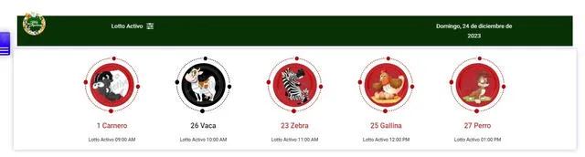  Estos son los resultados de todos los sorteo del Lotto Activo del 23 de diciembre. Foto: composición LR.    