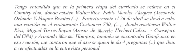 Investigación de la fiscal Sandra Castro Castillo sobre el caso Los Cuellos Blancos del Puerto.