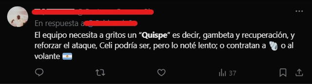 Tuits sobre Piero Quispe. Foto: captura de X   