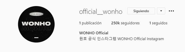 Wonho Instagram Twitter